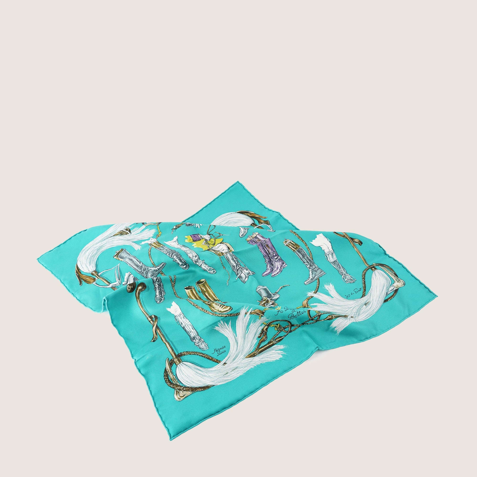 A Propos De Bottes Scarf - HERMÈS - Affordable Luxury