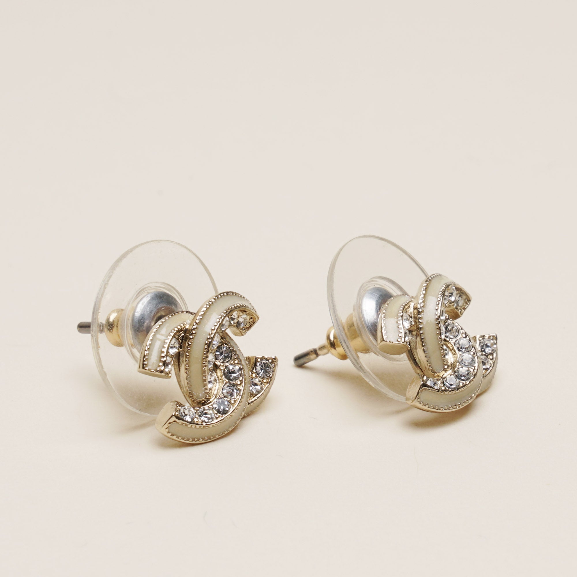 Small CC Earrings