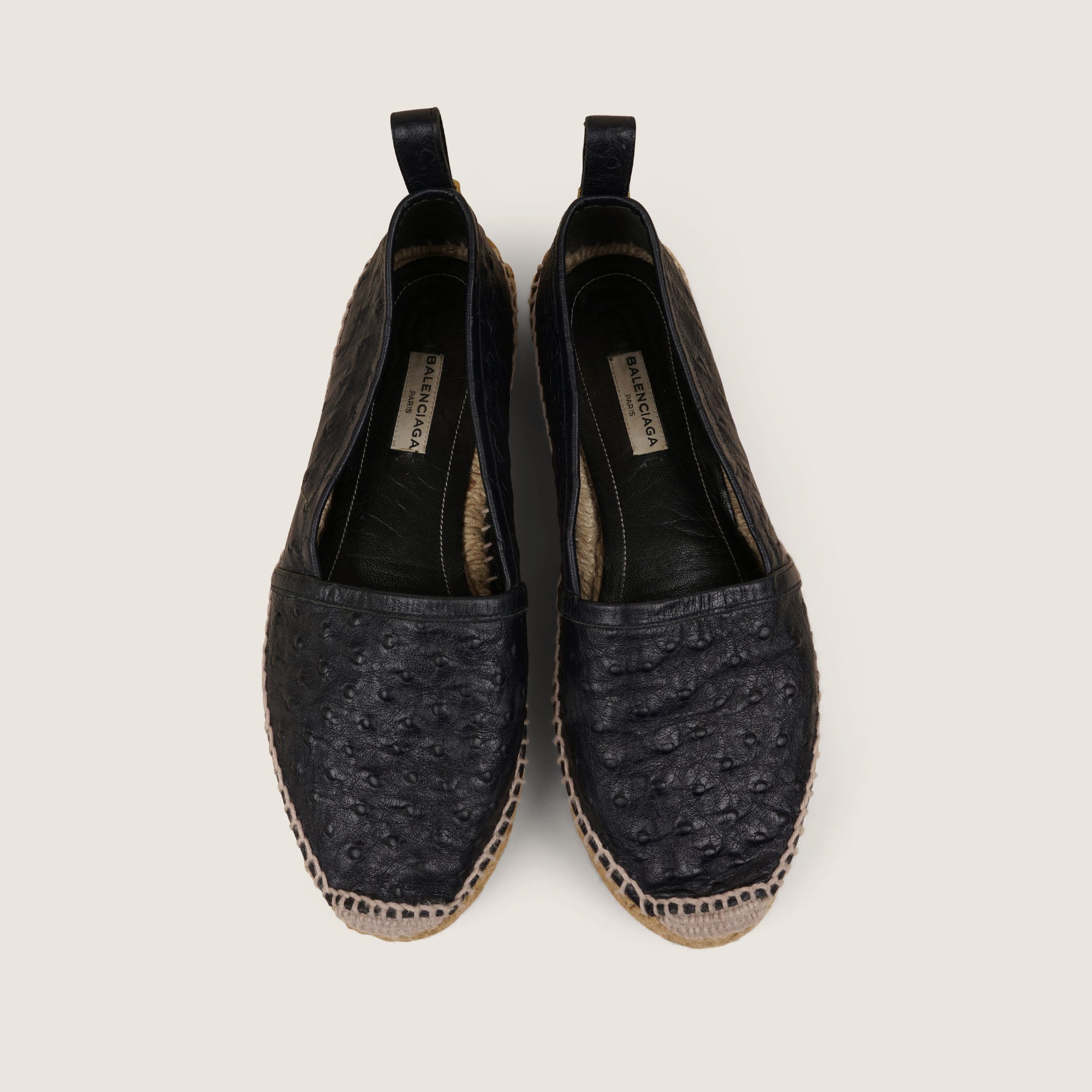 Espadrilles Ostrich 38 - BALENCIAGA - Affordable Luxury