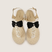Flower Thong Sandals 38½ - CHANEL - Affordable Luxury thumbnail image