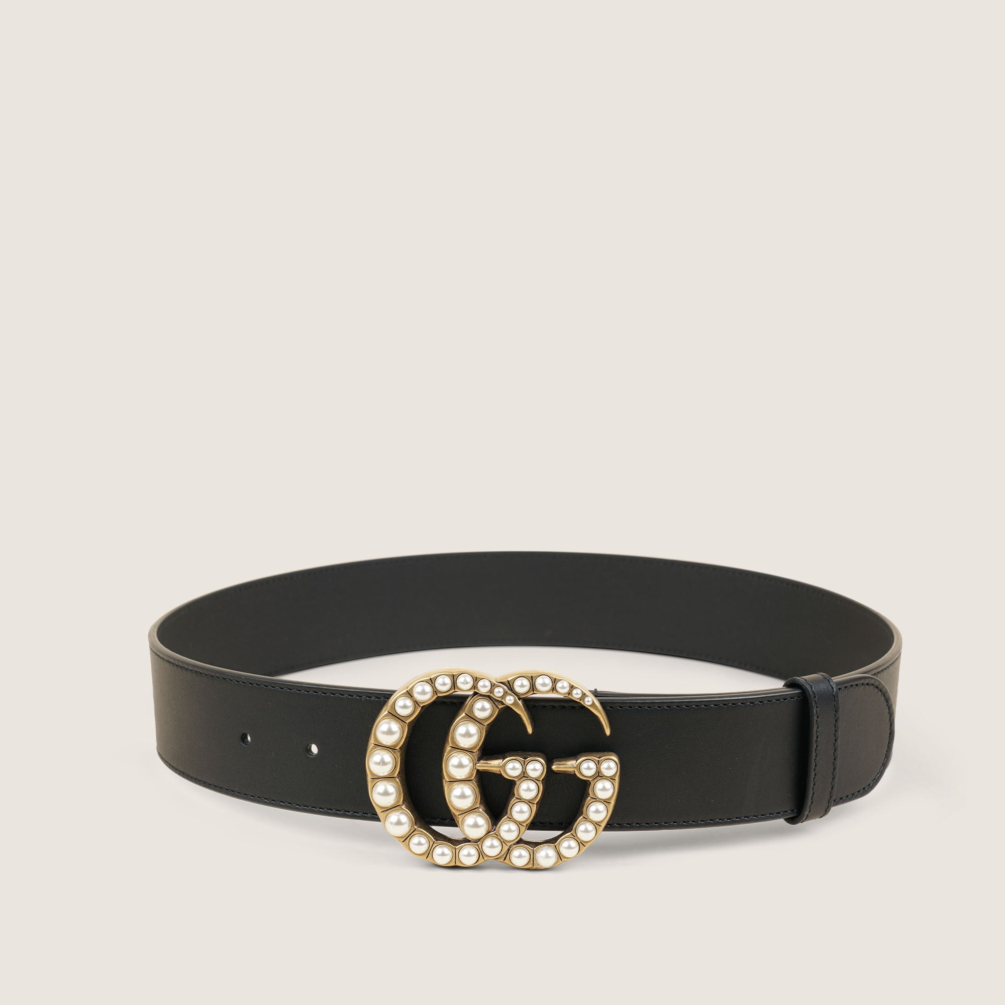 GG Wide Belt - GUCCI - Affordable Luxury