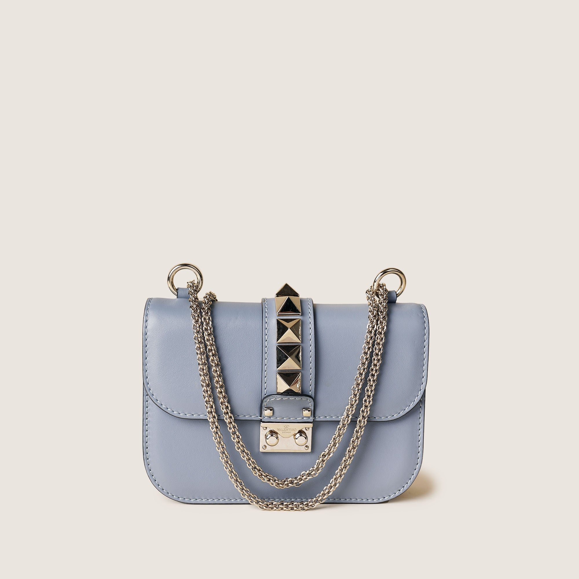 Small Glam Lock Shoulder Bag - VALENTINO - Affordable Luxury